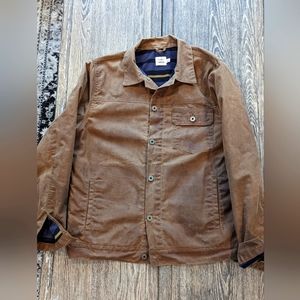 Flint and Tinder Waxed Trucker Jacket, Size L